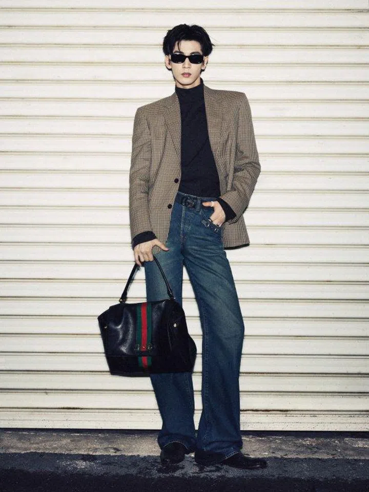 张凌赫，zhang ling he, gucci Paparazzo