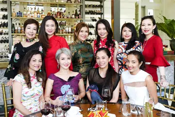 Chinese new year, socialites, party