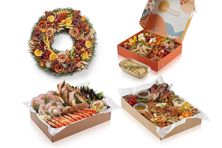 无论是potluck派对，还是佳节时和同事朋友小酌，都适合订一份美食拼盘送上门。