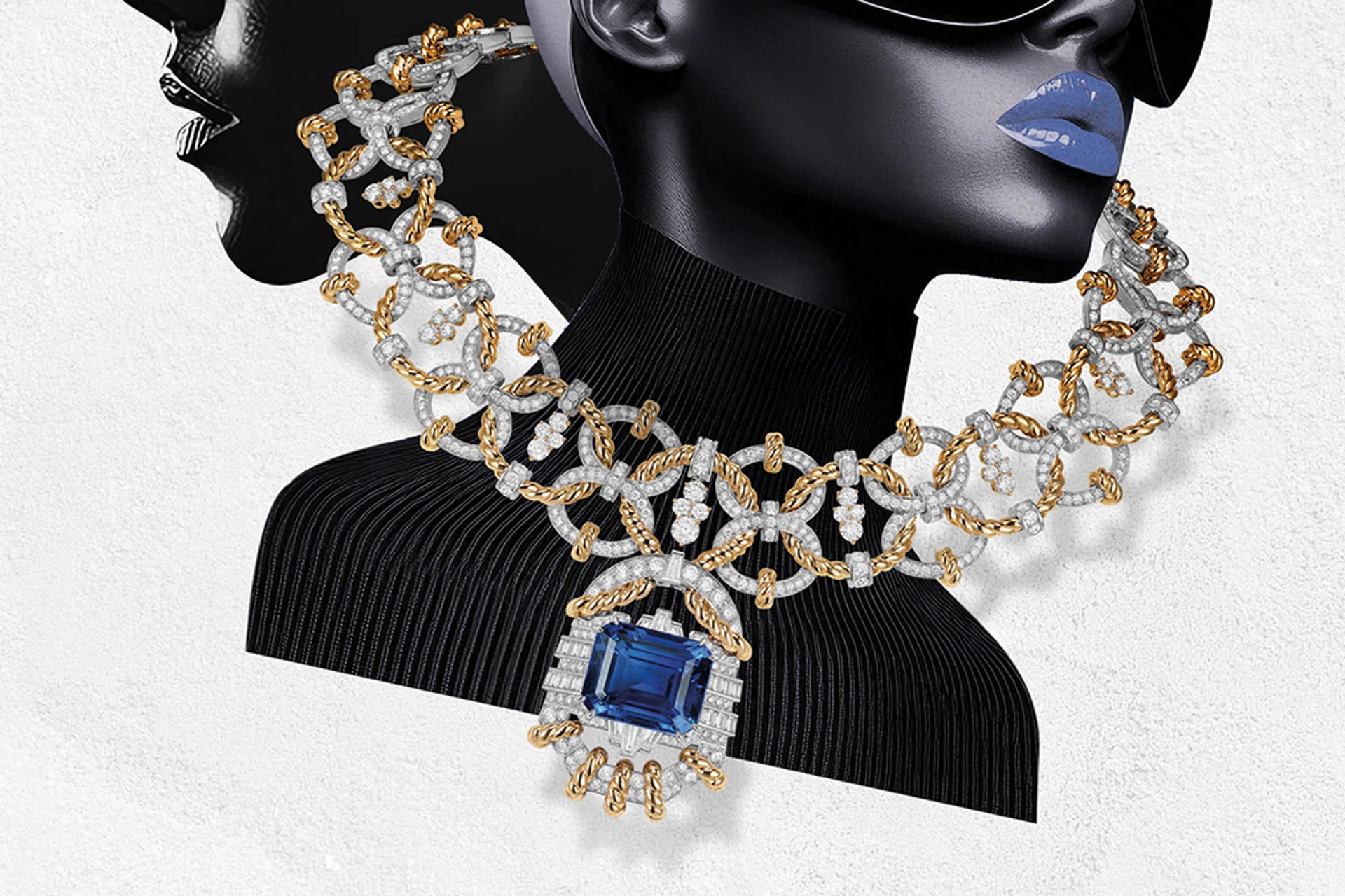 High jewellery necklace, high jewellery, Van Cleef & Arpels