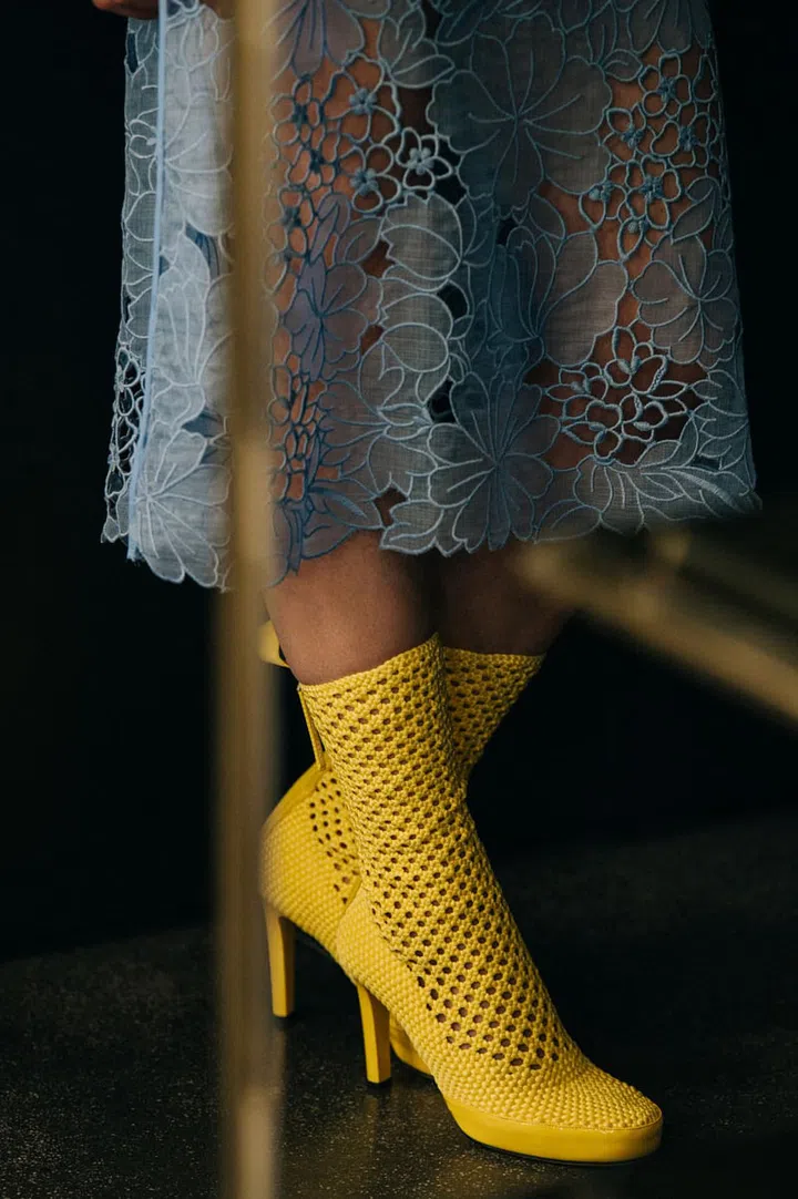 Backstage at Fendi RTW Spring 2021