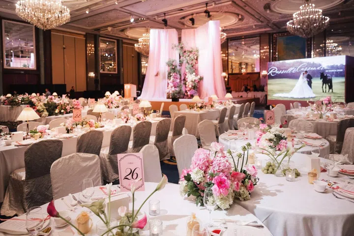 王凯羿, 陈丽玲, 婚礼, Russell Ong, Cassandra Tan