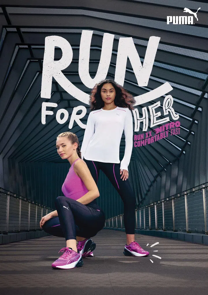 PUMA 开发女性专属新型跑鞋，能够减少运动伤害，提升表现。