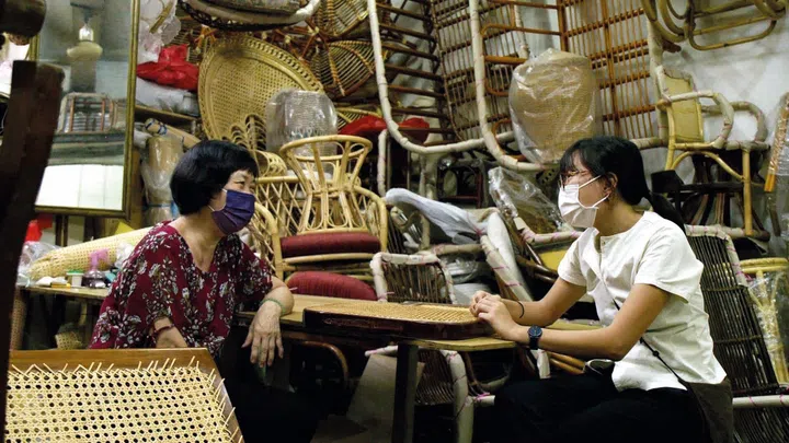 Ng Si Ying, Rattan Artist, Singapore