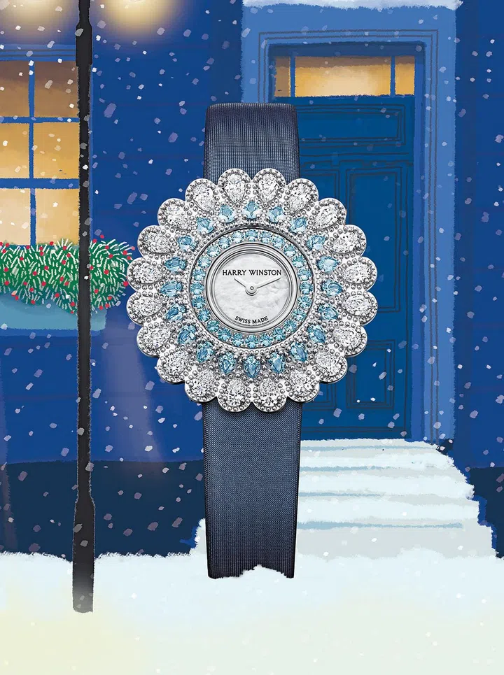 Marquise Time高级珠宝时计。