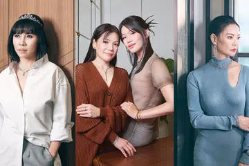 Amanda Toh Steckler, Fanty Soenardy, Angela Ng, Adeline Teo, ION Orchard