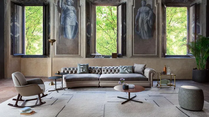 Chester 沙发是Poltrona Frau标志性的作品之一。