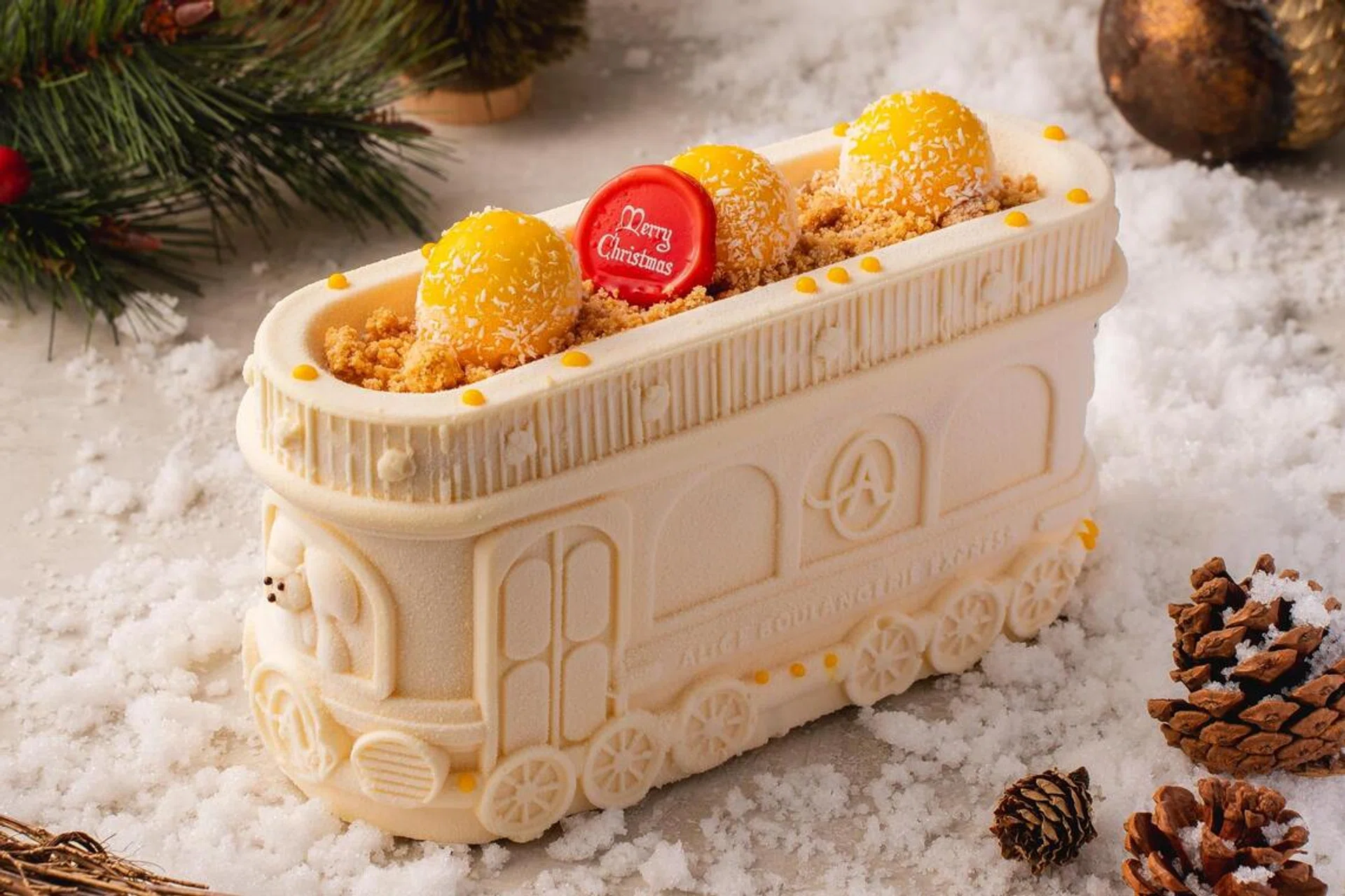 Log cakes, Alice Boulangerie, Christmas cakes