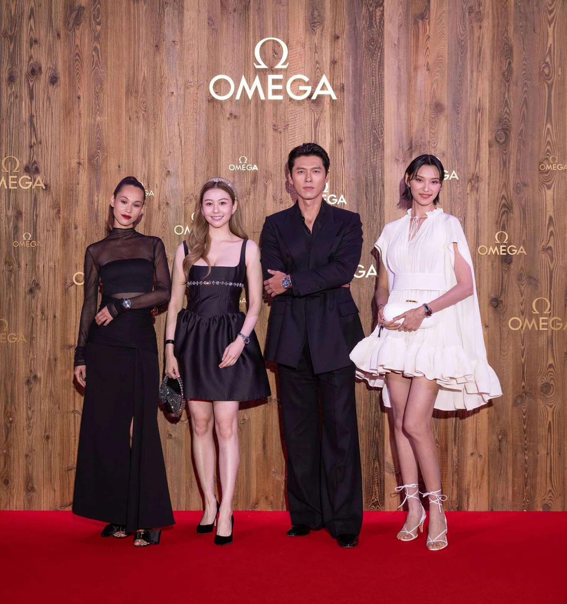 Omega, Omega Masters, Omega European Masters 2023, Golf, Hyun Bin, Louise Wong, Ayla Sham, Kiko Mizuhara, 沈月, 王丹妮, Crans-Montana