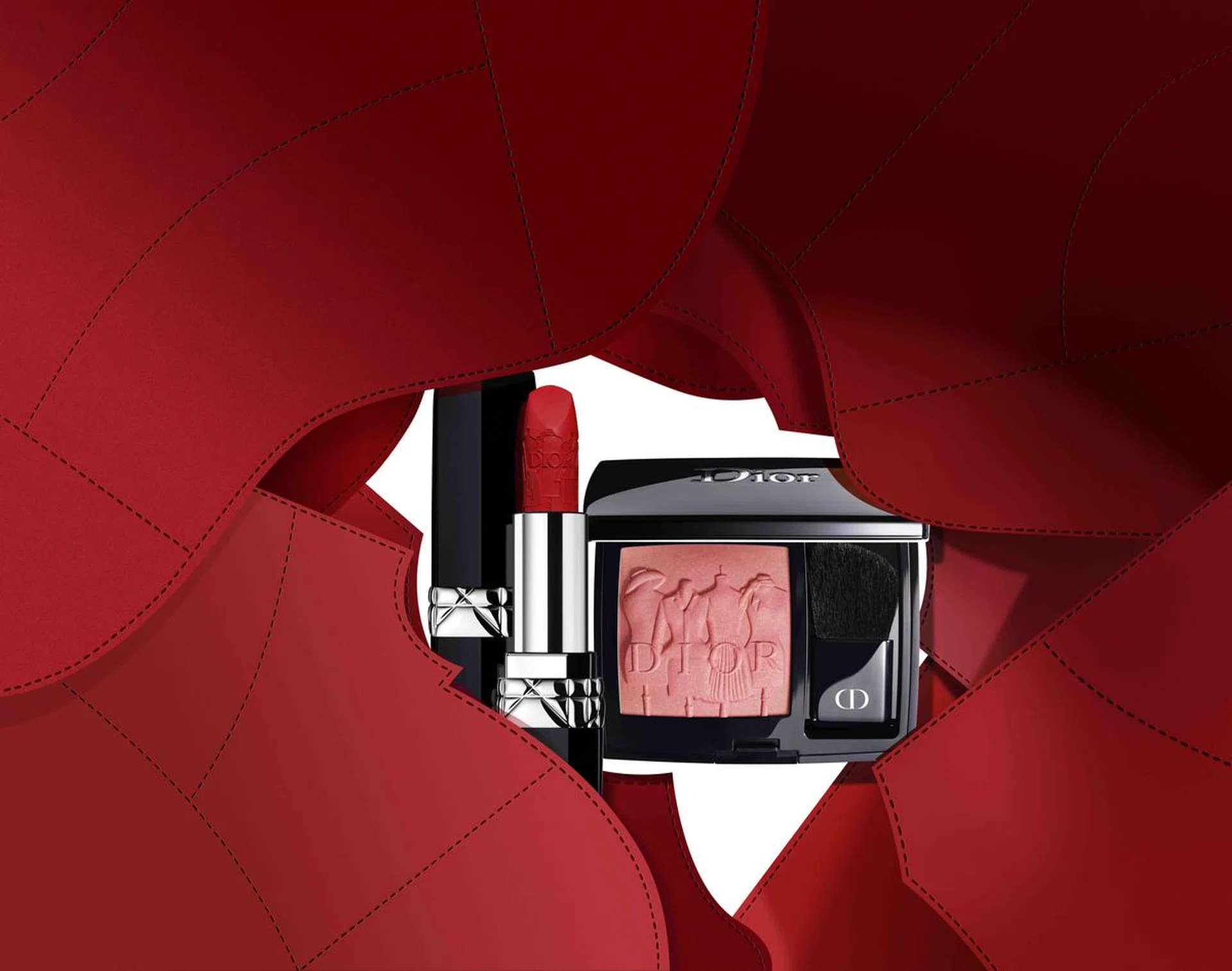 Rouge Dior, Lipstick, Dior makeup, 唇膏