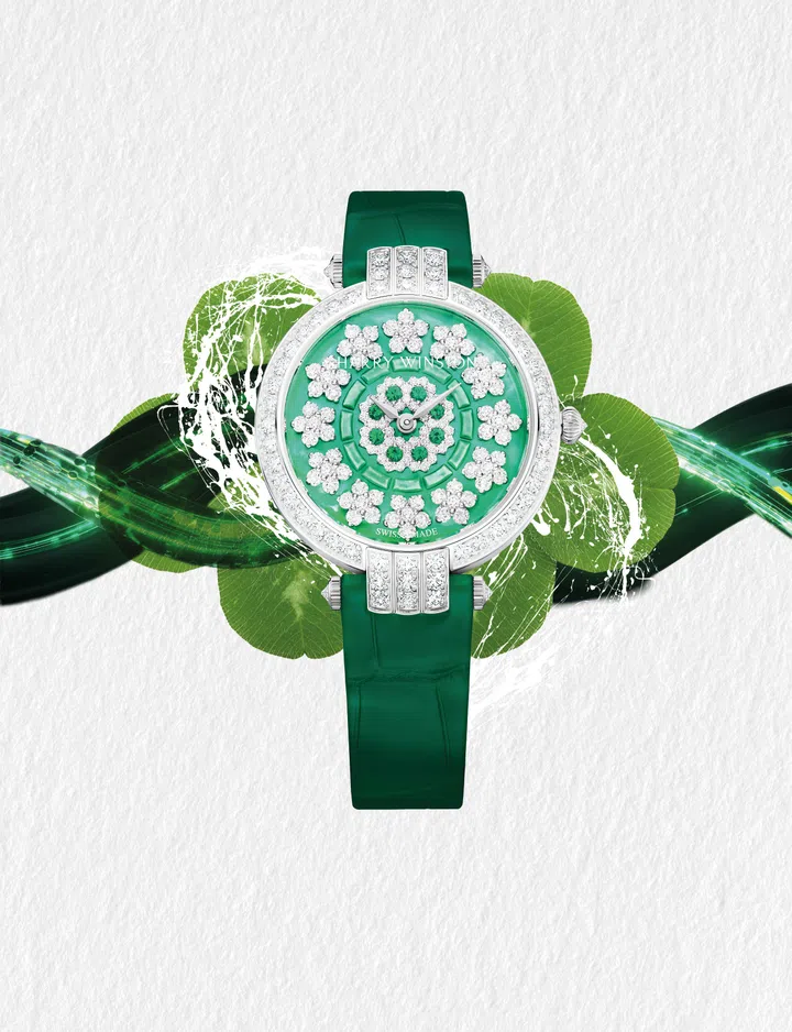 艺术腕表，艺术表盘, metiers d art, artistic watches, Harry Winston