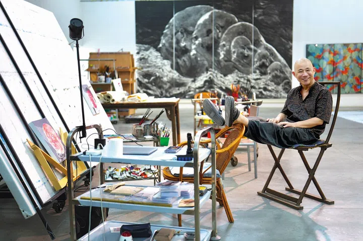 Fang Li Jun, Chinese Artist, 方力钧