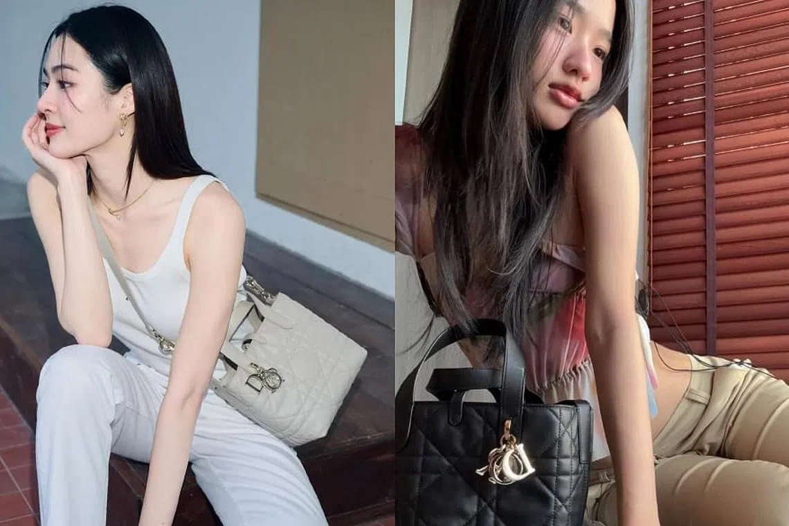 明星爱包：Jisoo、Tontawan都在背迪奥Dior Toujours竖版手袋| ICON