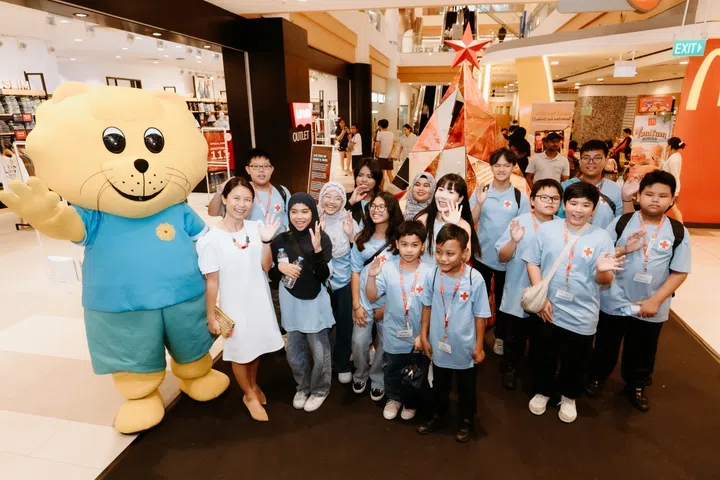 Peace of Art, Sustainable Market SG, CDL, Singapore Red Cross, Young Hearts Programme,60 Lights, One Future