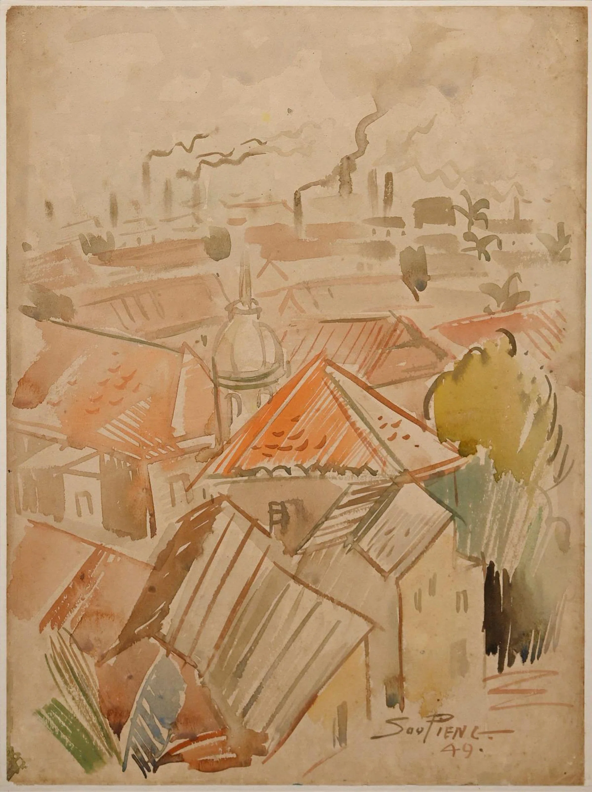 Cheong Soo Pieng, Nanyang Art, singapore Modern Art , art , artist, painter
