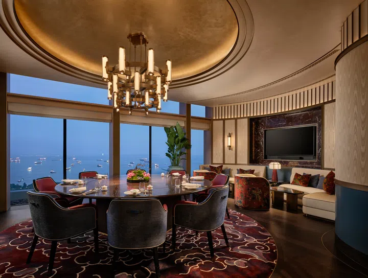 金蜓湾私人包间。