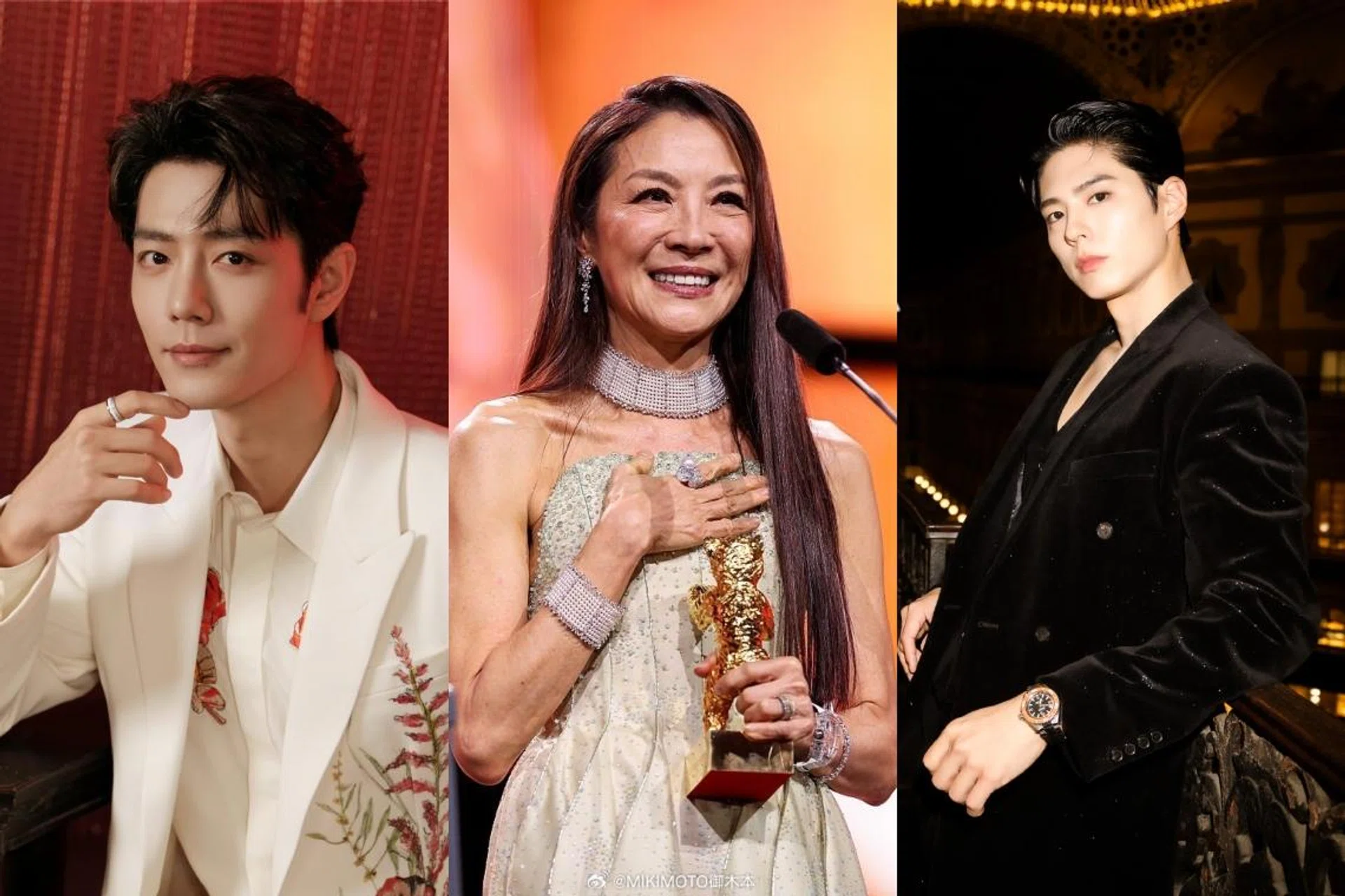 Xiao Zhan, Michelle Yeoh, Park Bogum, 肖战, 杨紫琼, 朴宝剑