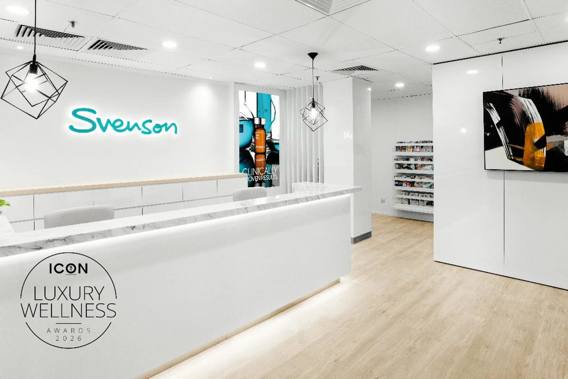 Svenson Hair Centre, winner of the ICON Luxury Wellness Awards 2026 Best Volumising Treatment for Thinning Hair