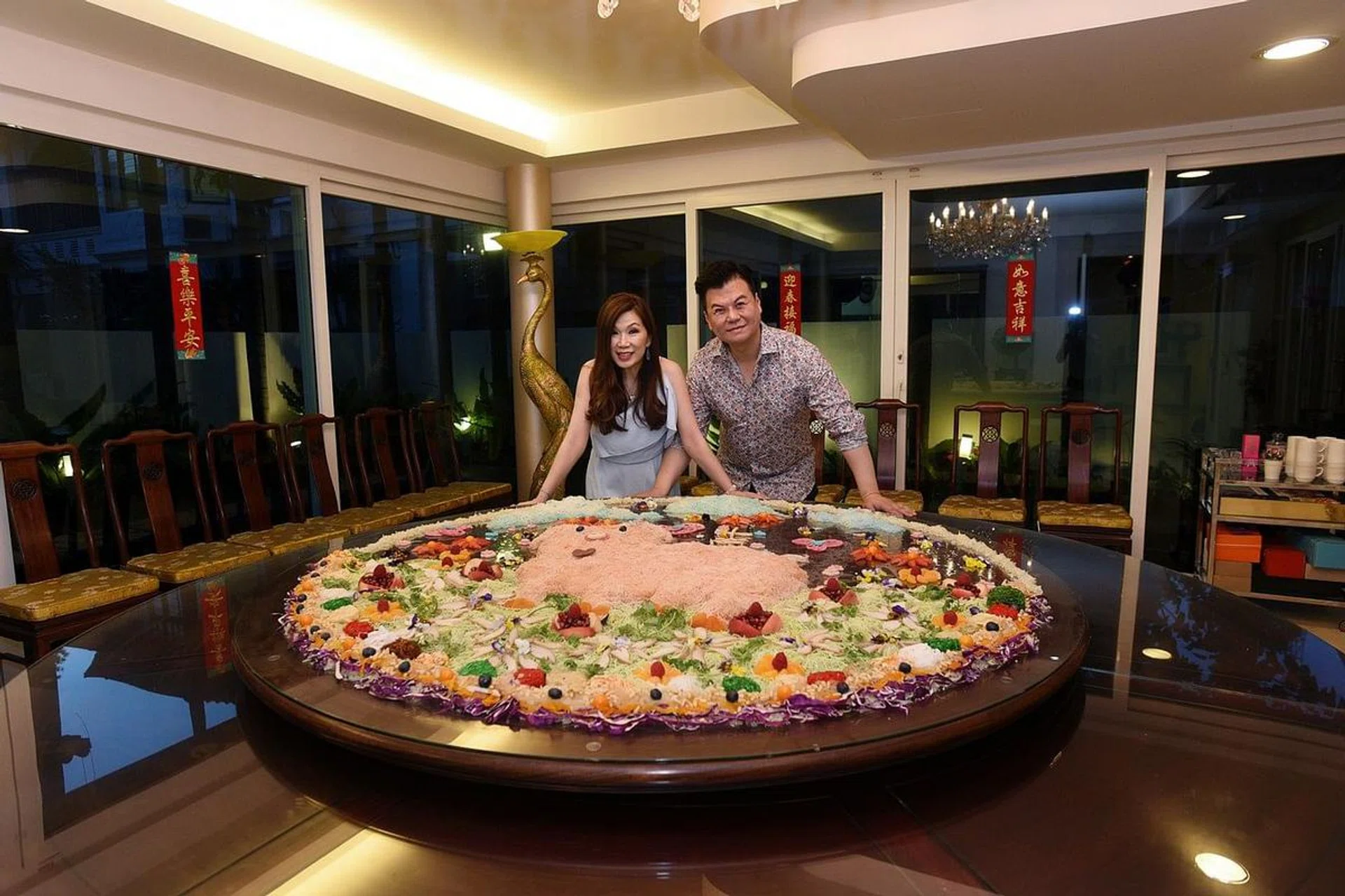 Susan Peh, Chinese New Year, Yu Sheng, 鱼生，梁利安，农历新年