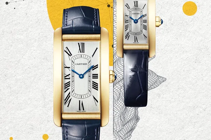 watch, couple watch, 情侣表,  情人节, Valentine’s Day, Cartier, 卡地亚, Cartier Tank Americaine 