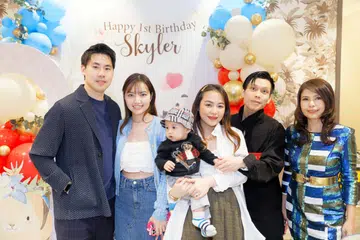 Chloe Ng, Sherman Tan, Baby Skyler, Social Elite, Birthday Party