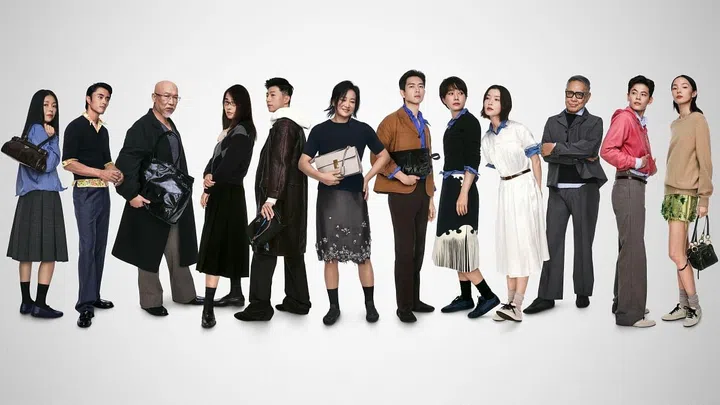 Prada 2025春节广告大片。Photo Courtesy of Prada