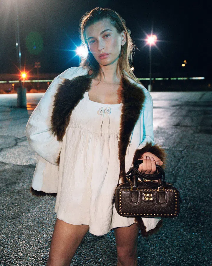 Miu Miu, Fall Winter 2026, Hailey Bieber