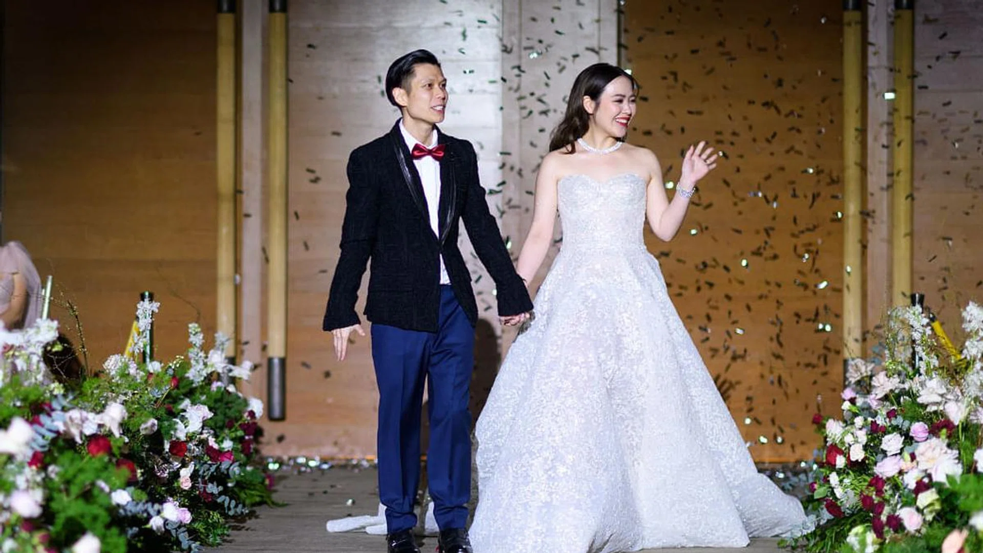 Chloe Ng, Sherman Tan, Fei Siong Group, Wedding, Capella