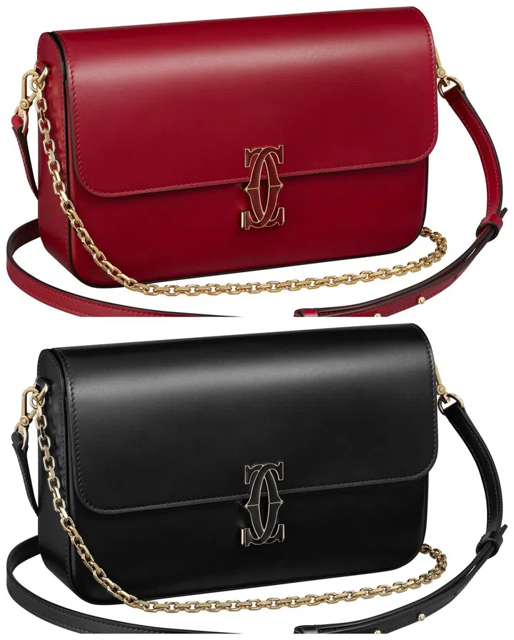 Cartier Double C de Cartier链带系列小型款