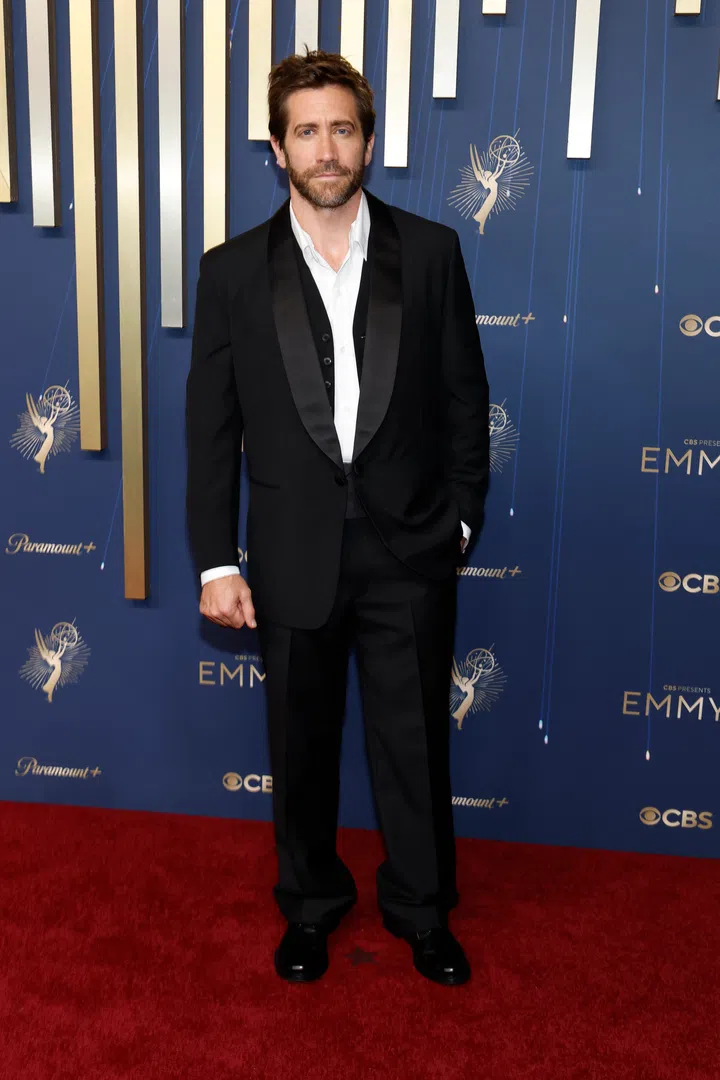 LOS ANGELES, CALIFORNIA - SEPTEMBER 14: Jake Gyllenhaal attends the 77th Primetime Emmy Awards at Peacock Theater on September 14, 2025 in Los Angeles, California. (Photo by Kevin Mazur/Getty Images)