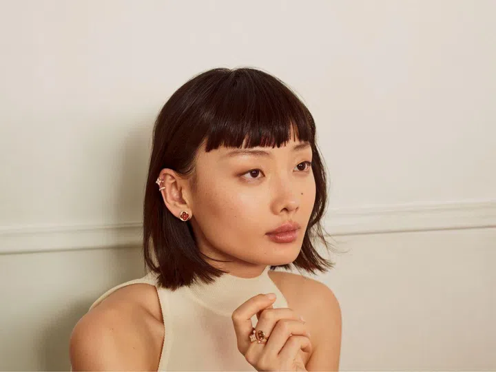 Louis Vuitton, 欧阳娜娜, 路易威登Color Blossom珠宝, Ouyang Nana, 欧阳娜娜演绎路易威登(Louis Vuitton)全新Color Blossom珠宝系列