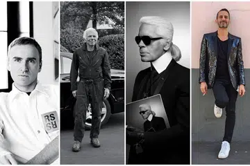 Fashion, people, fashion designers, collection, Karl Lagerfeld, Ralph Lauren, Raf Simons, Marc Jacobs