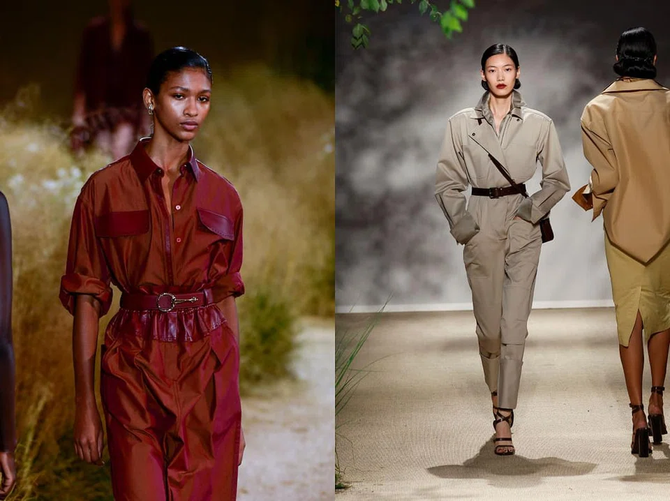 左至右：Hermes、Max Mara