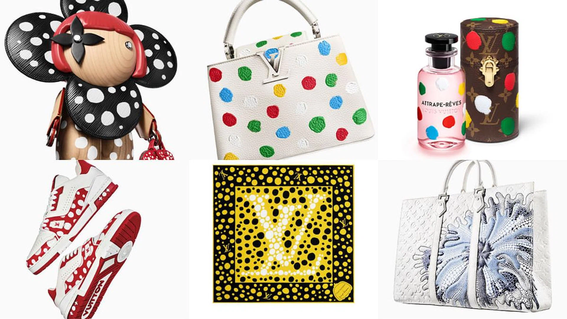 Louis Vuitton and Yayoi Kusama's second collaboration to launch in Jan and March 2023
