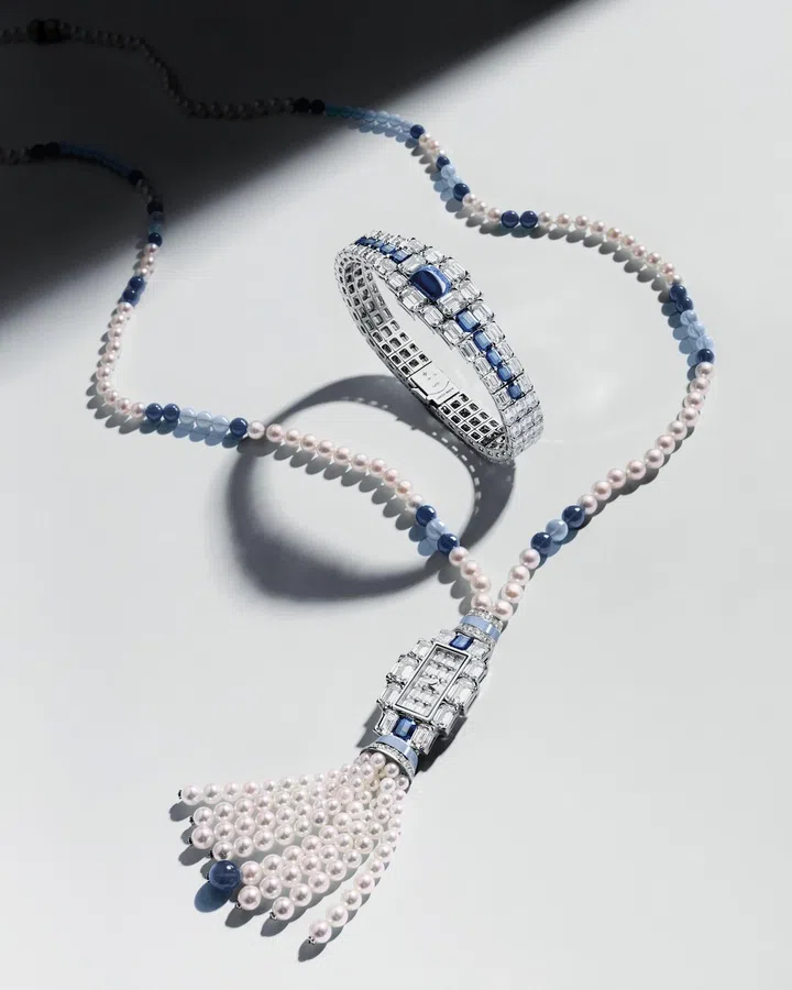 新娘, 隐秘式吊坠腕表, 婚纱造型, Bridal jewellery, pendant watch, Vacheron Constantin