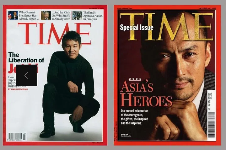 Russel Wong, time magazine, Jet Lee