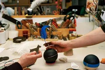 Hermes, Liat Towers, petit h, exhibition, upcycling, sustainability, go green, creative, Godefroy de Virieu, craftsmanship