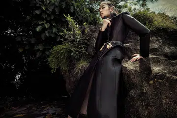 Black, Fashion, Fashion Spread, Max Mara, Chanel, Hermes, Givenchy, Fendi, Valentino,Louis Vuitton,Versace,Gucci,Loro Piana