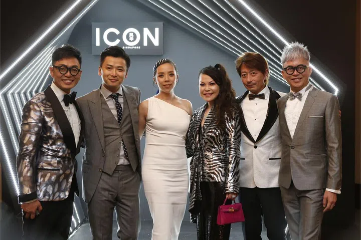 Sylvester Ng, Rocco Wu, Celyn Pan, Kyoko Abe, Kimihisa Abe & Ng King Kang
