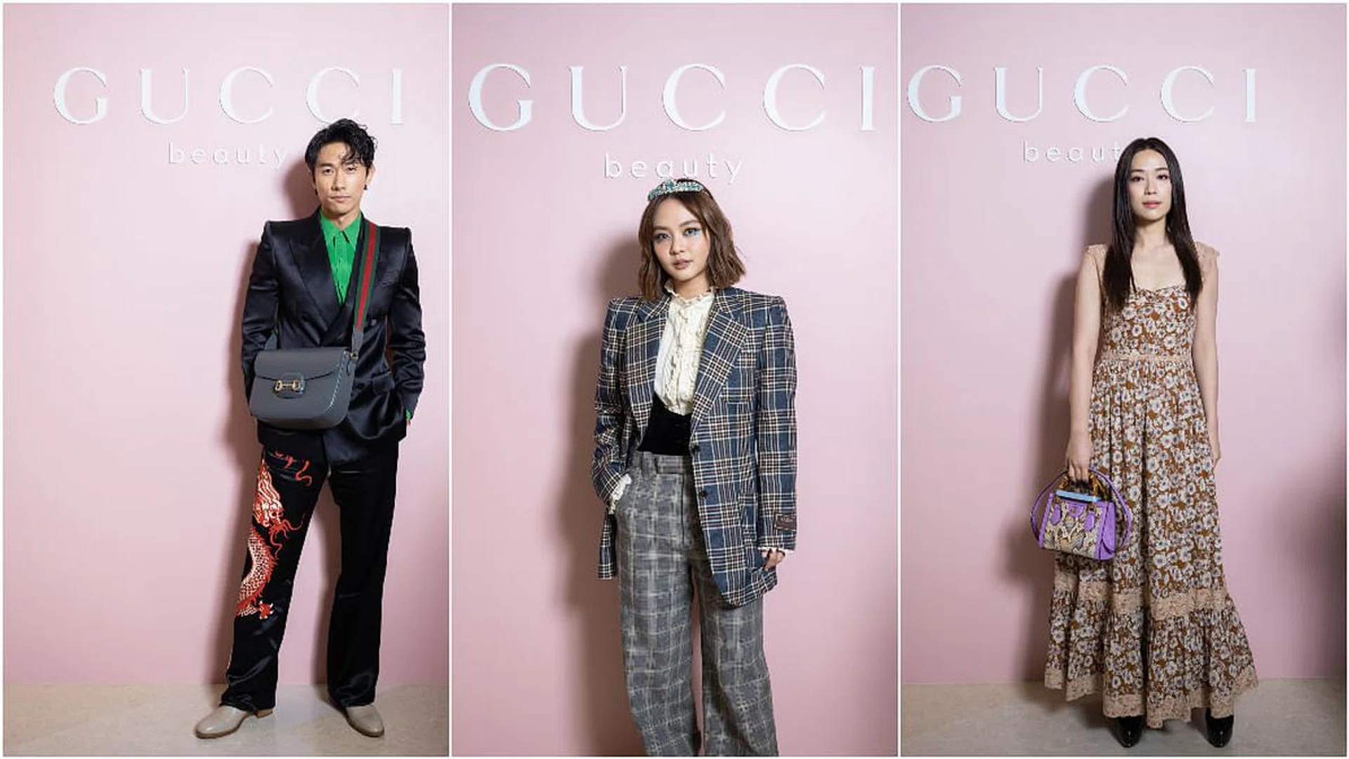 Chantelle Ng_Rebecca Li_ Desmond Tan_Gucci Beauty