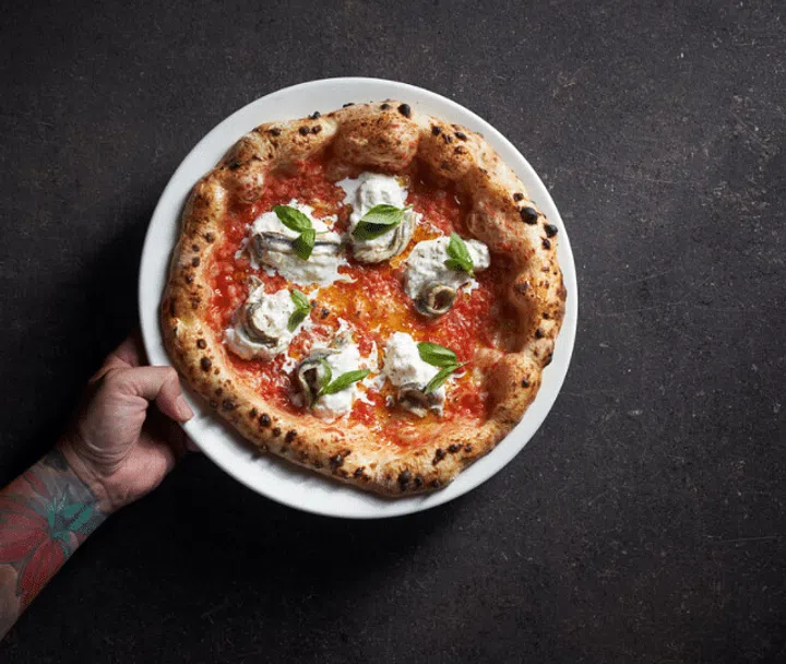 Cicheti, pizza