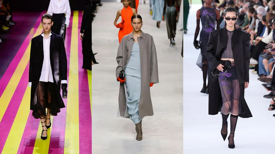 左至右：Dior、Fendi、Givenchy