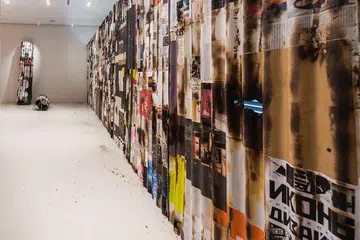 Hermes, Liat Tower, Singapore, flagship store, art gallery, art space, Aloft at Hermes, exhibition, artist, paper, Irfan Hendrian, Indonesia