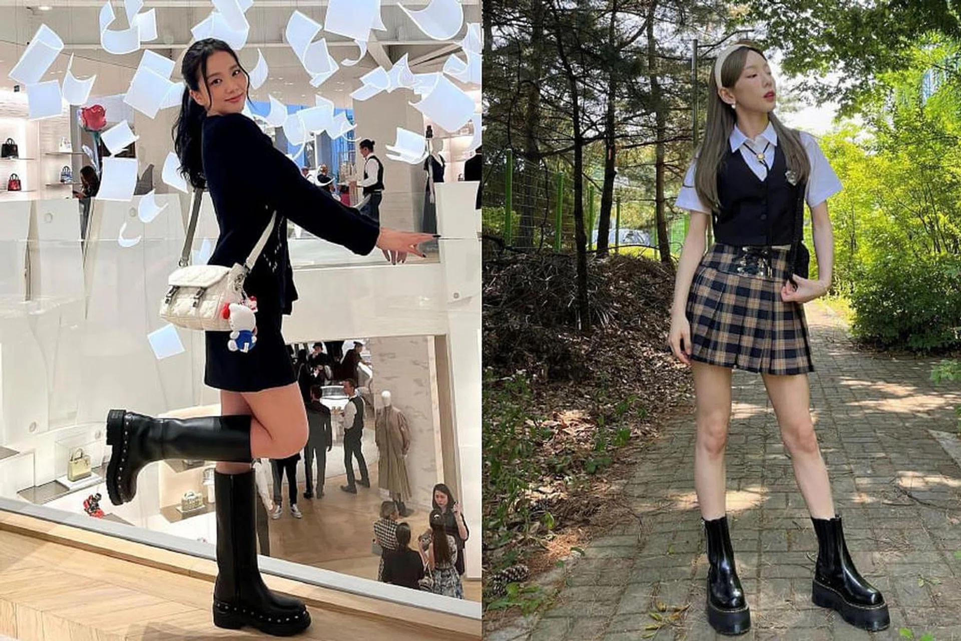 designer chunky boots that are stylish and comfy