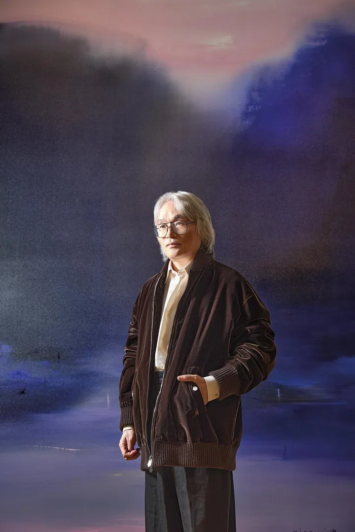 法籍华裔画家冯骁鸣。