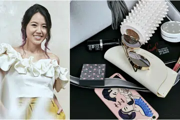 What's in your bag, beauty, skincare, singer,
