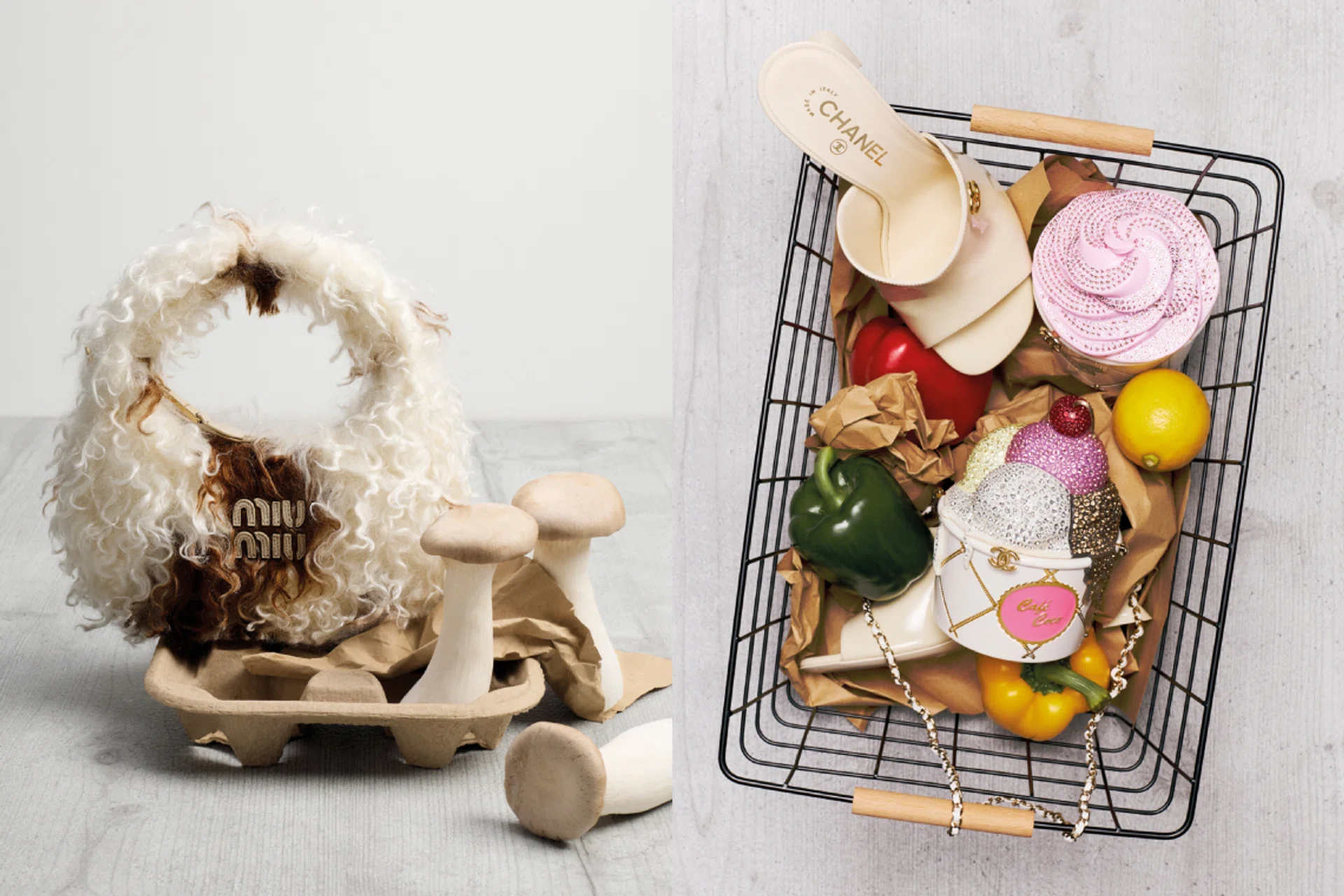 Luxury Handbag, Shoot Ideas, Supermarket, F&B, Gen Z