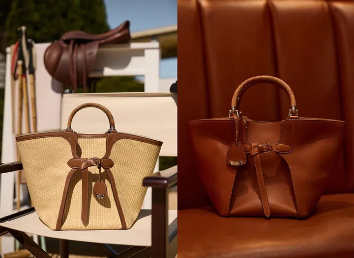 全新“The Ralph”系列高级手袋于2025春季系列首次亮相。