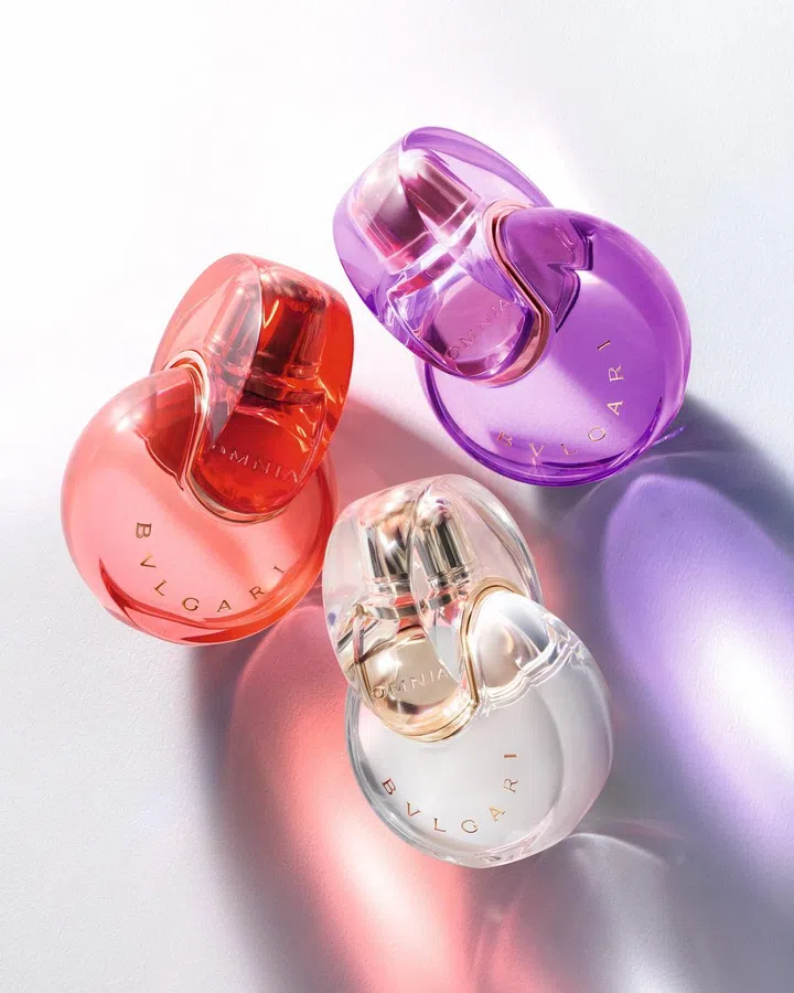 Bvlgari Omnia Coral、Bvlgari Omnia Amethyste以及Bvlgari Omnia Crystalline