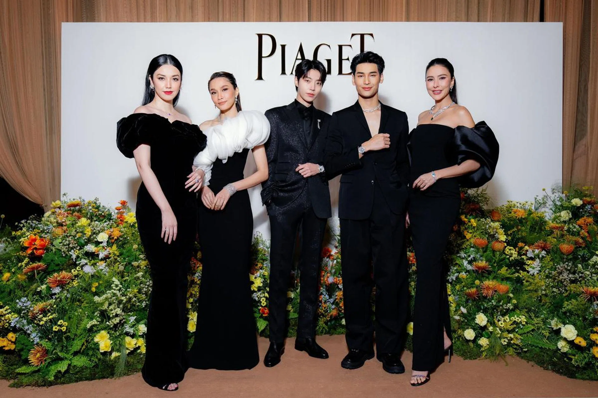 Piaget, High jewellery, jewellery, Bangkok, Celebrities, Hwang In-youp, Apo Nattawin, Scha Alyahya, Sririta Jensen